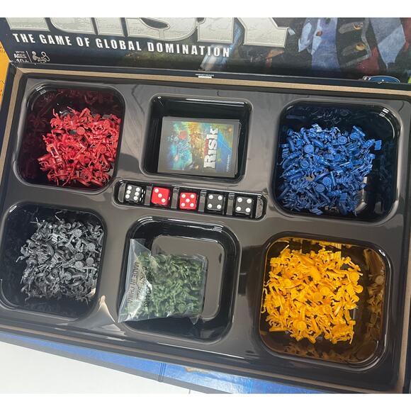 Risk The Game Of Global Domination (complete) Hasbro Board Game 2010 - Picture 2 of 7